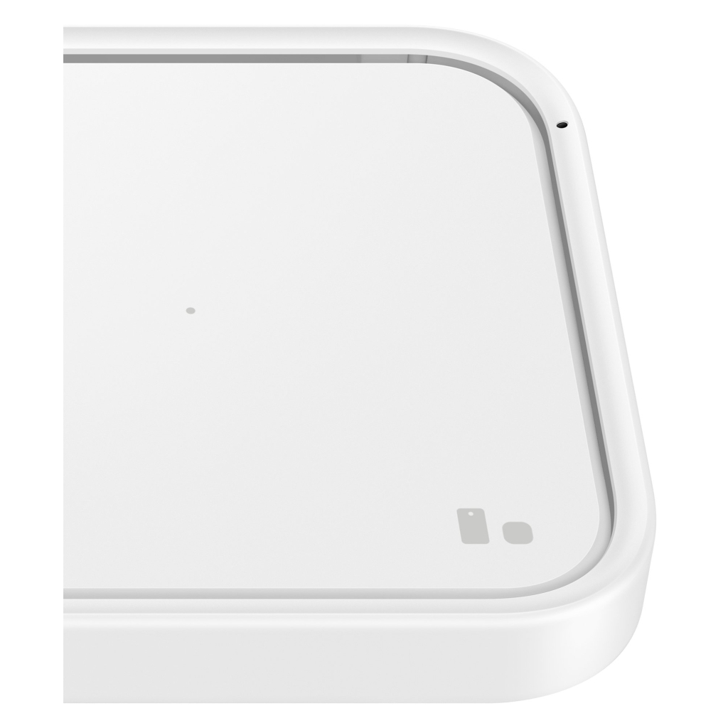 Зарядний пристрій Samsung 15W Wireless Charger Pad (with TA) White (EP-P2400TWRGRU)