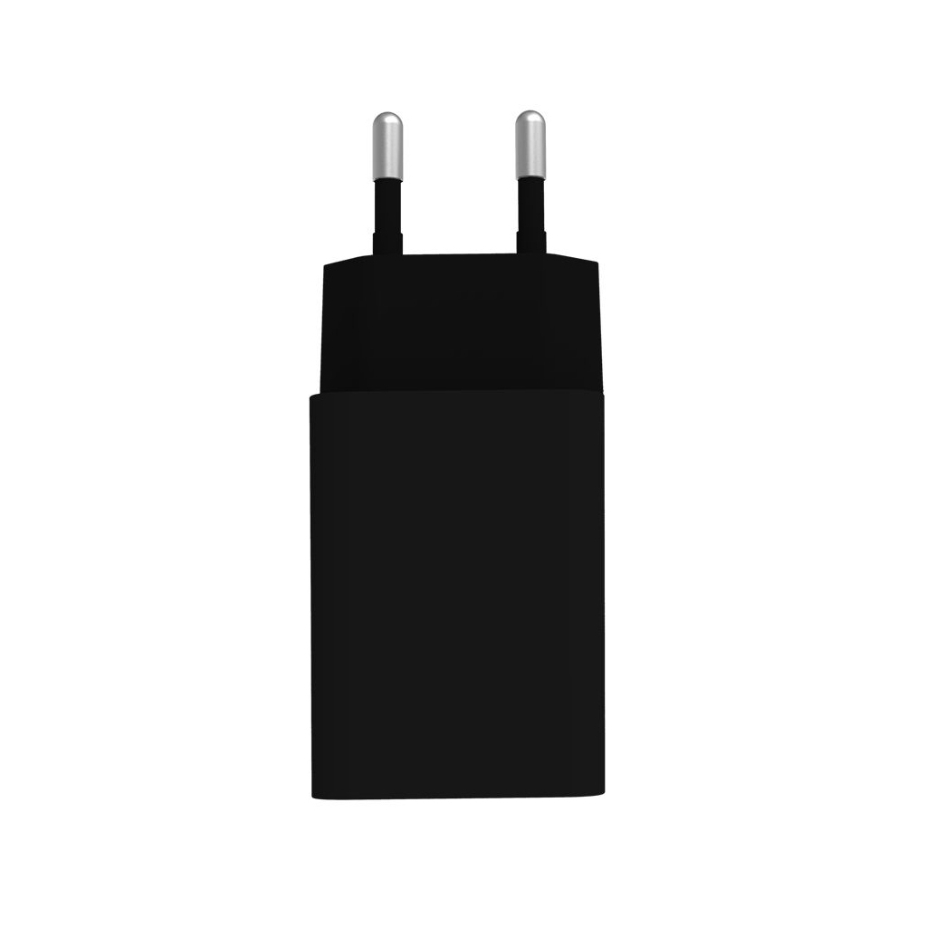 Зарядний пристрій ColorWay 2USB AUTO ID 2.1A (10W) black (CW-CHS015-BK)