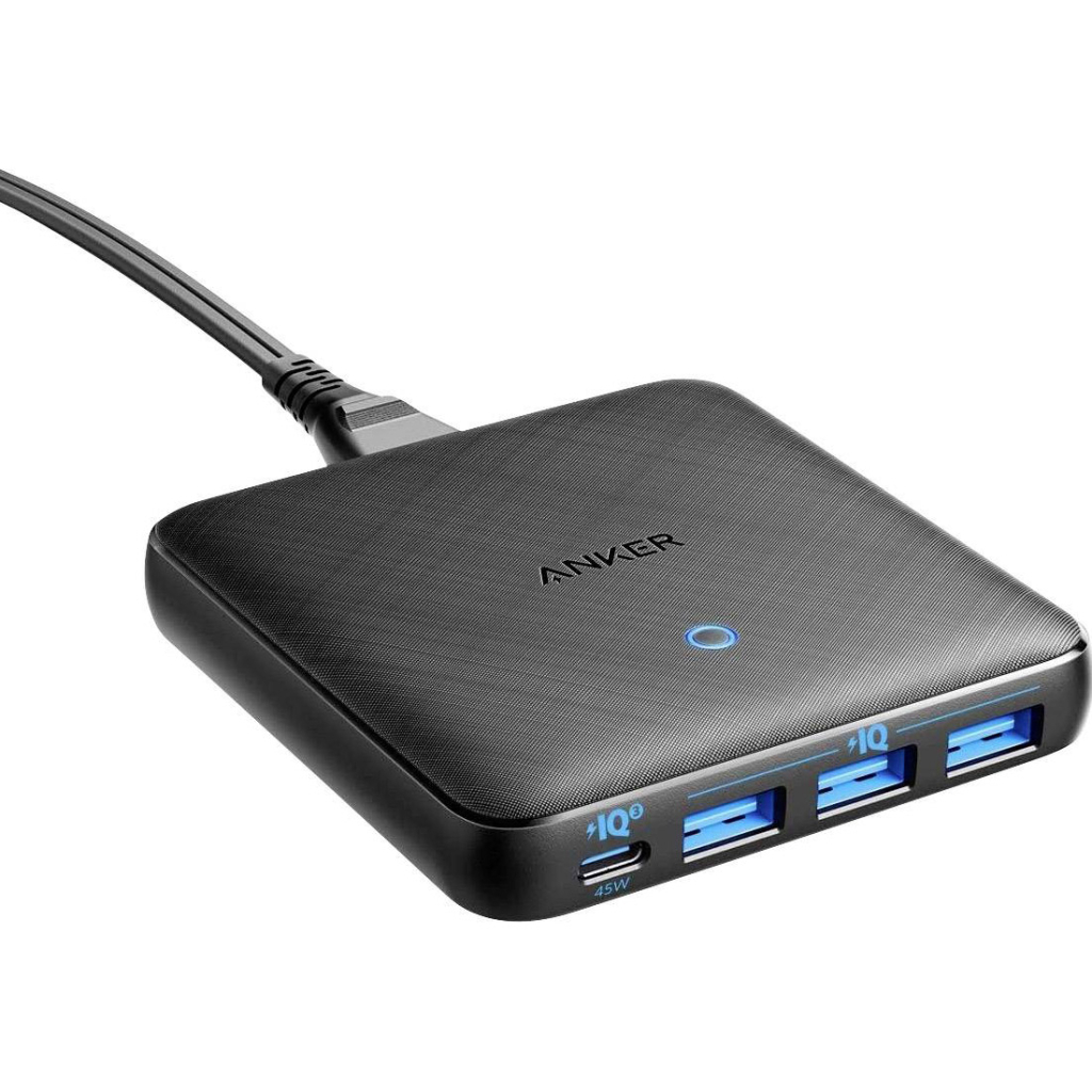 Зарядний пристрій Anker PowerPort Atom III Slim 4 - 65W 3&1xUSB-C PIQ3.0 (A2045G11)