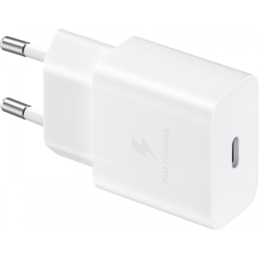 Зарядний пристрій Samsung 15W Power Adapter (w C to C Cable) White (EP-T1510XWEGRU)