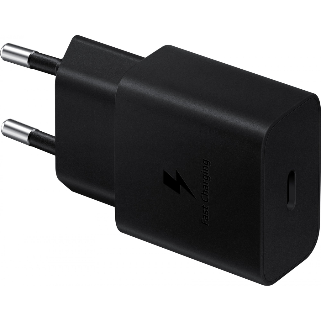 Зарядний пристрій Samsung 15W Power Adapter (w C to C Cable) Black (EP-T1510XBEGRU)