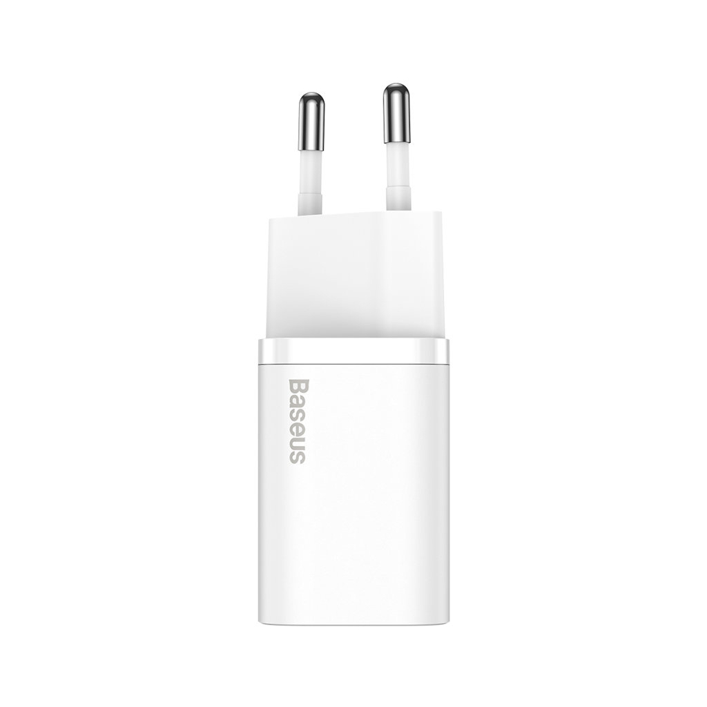 Зарядний пристрій Baseus Super Si Quick Charger 1C White (CCSP020102)