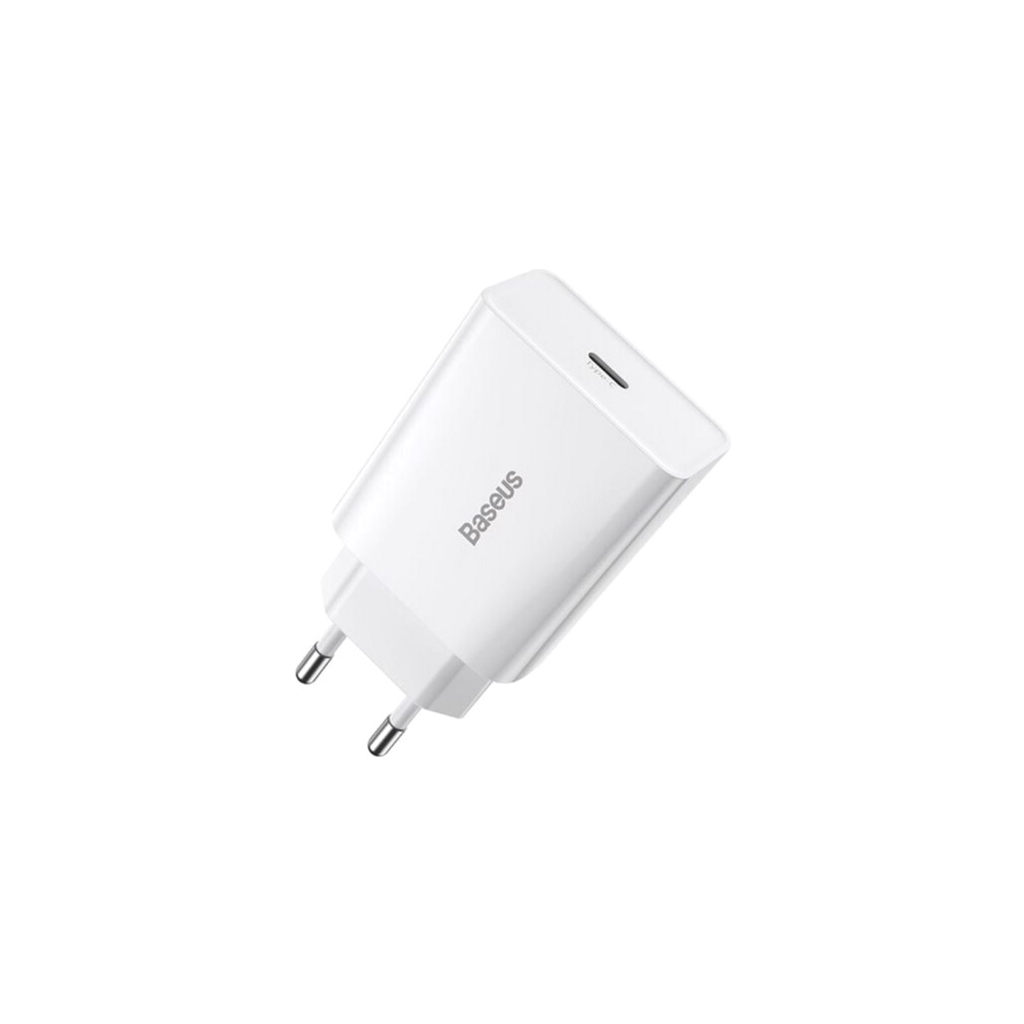 Зарядний пристрій Baseus Speed Mini Quick Charger White (CCFS-SN02)