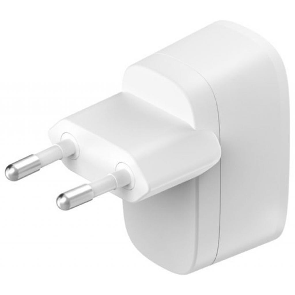 Зарядний пристрій Belkin (12W) USB-A 2.4A, white (WCA002VFWH)