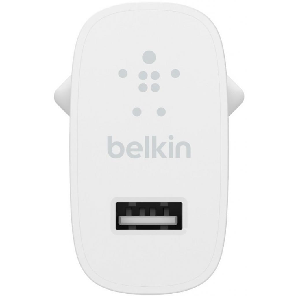 Зарядний пристрій Belkin (12W) USB-A 2.4A, white (WCA002VFWH)