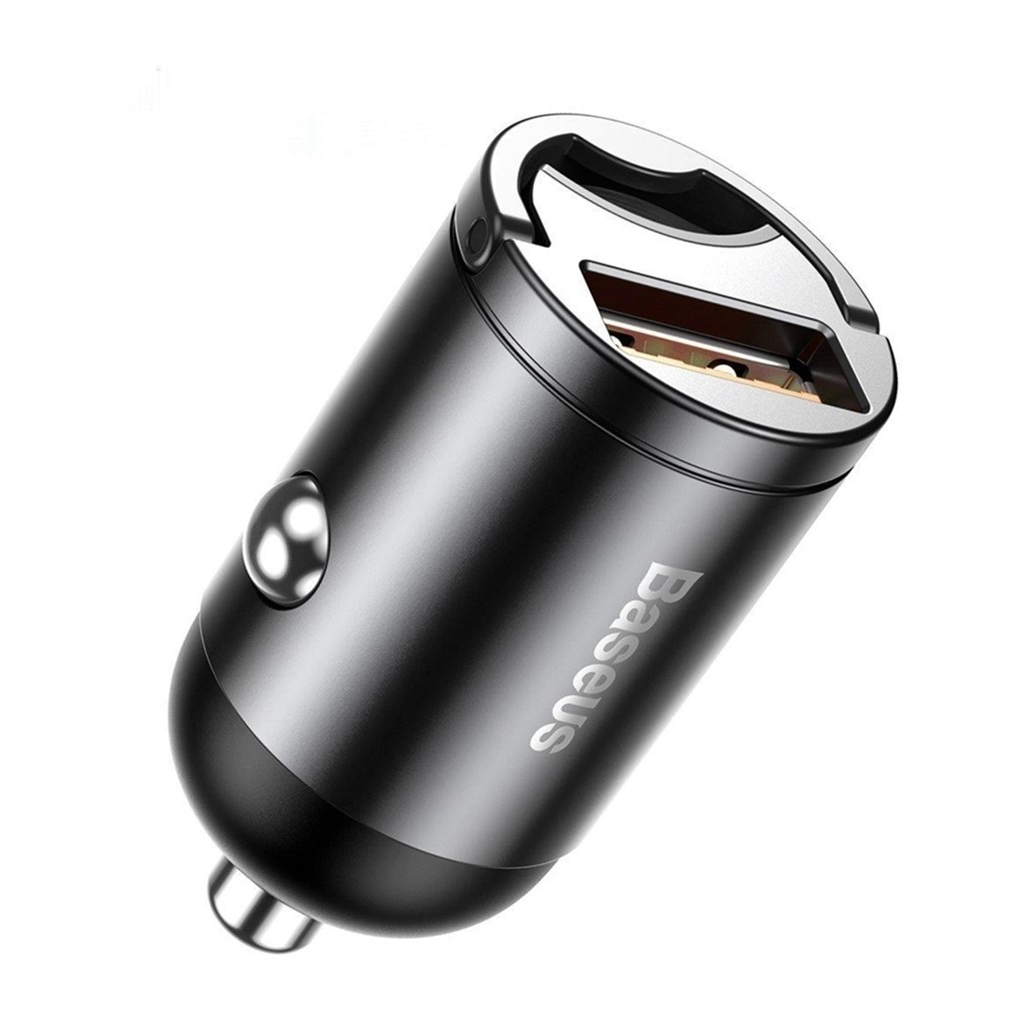 Зарядний пристрій Baseus Tiny Star Mini Quick Charge Car Charger USB-A Gray (VCHX-A0G)