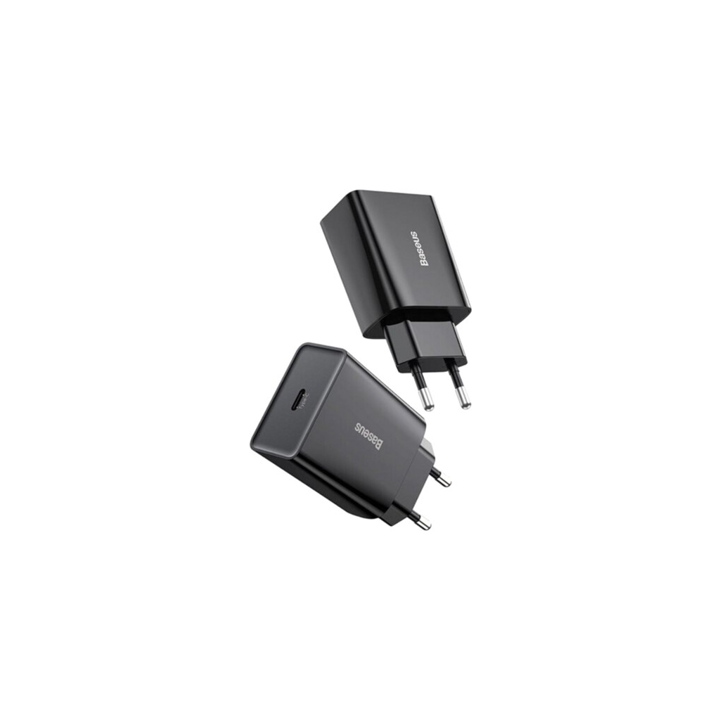 Зарядний пристрій Baseus Speed Mini Quick Charger Black (CCFS-SN01)