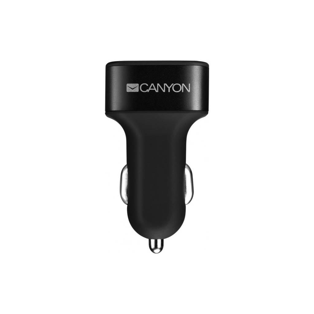 Зарядний пристрій Canyon Universal 3xUSB car adapter (CNE-CCA06B)