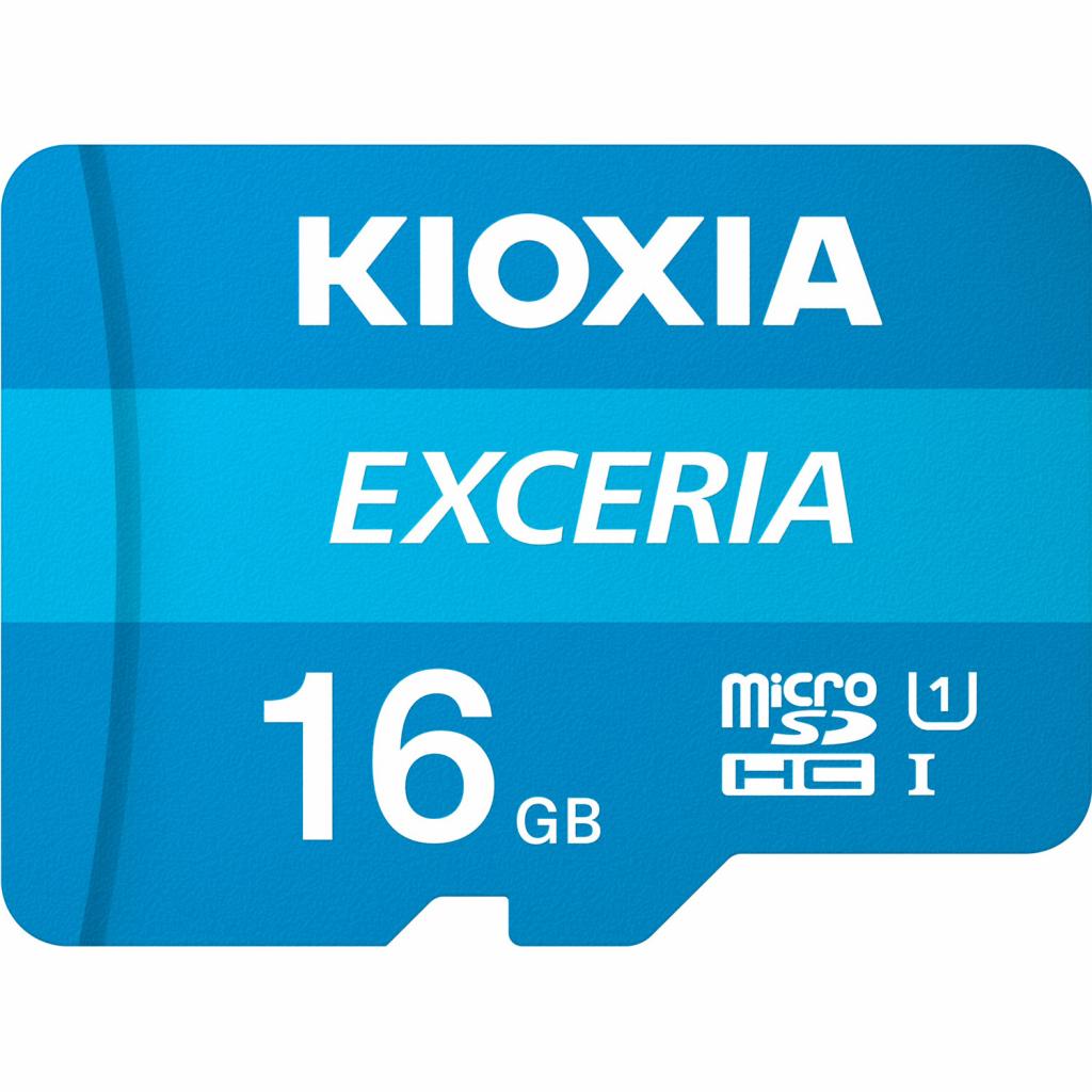 Карта пам'яті Kioxia 16GB microSDHC class 10 UHS-I Exceria (LMEX1L016GG2)