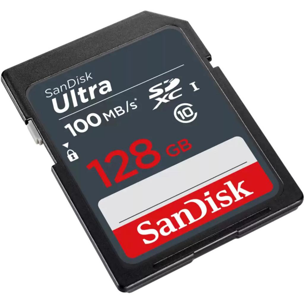 Карта пам'яті SanDisk 128GB SDXC class 10 UHS-1 (SDSDUNR-128G-GN3IN)