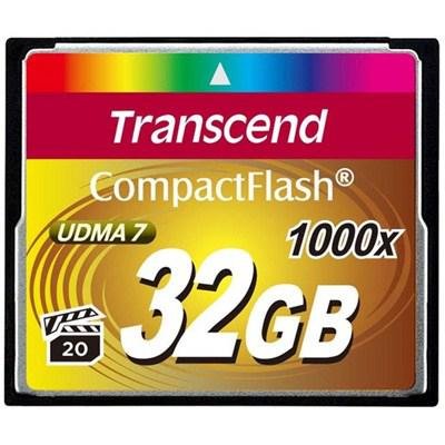 Карта пам'яті Transcend 32Gb Compact Flash 1000x (TS32GCF1000)