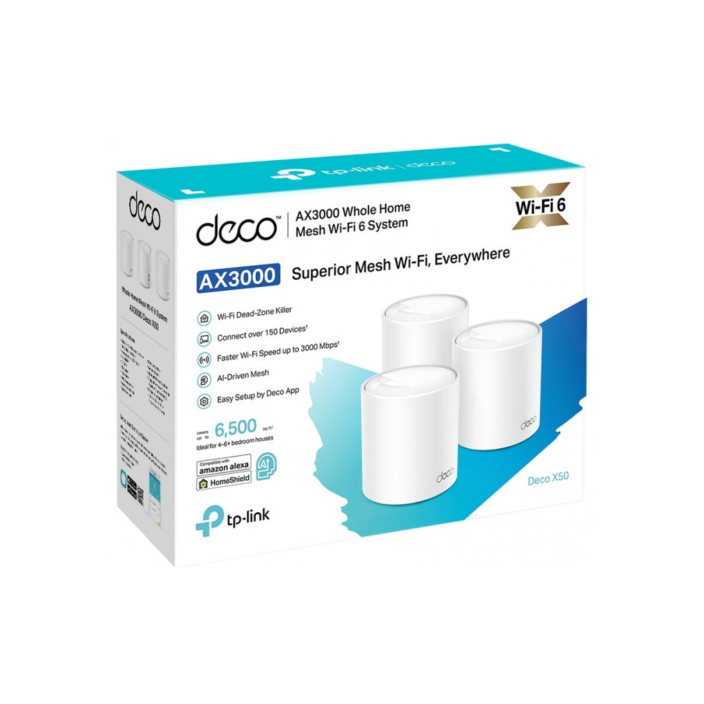 Маршрутизатор TP-Link DECO-X50-3-PACK