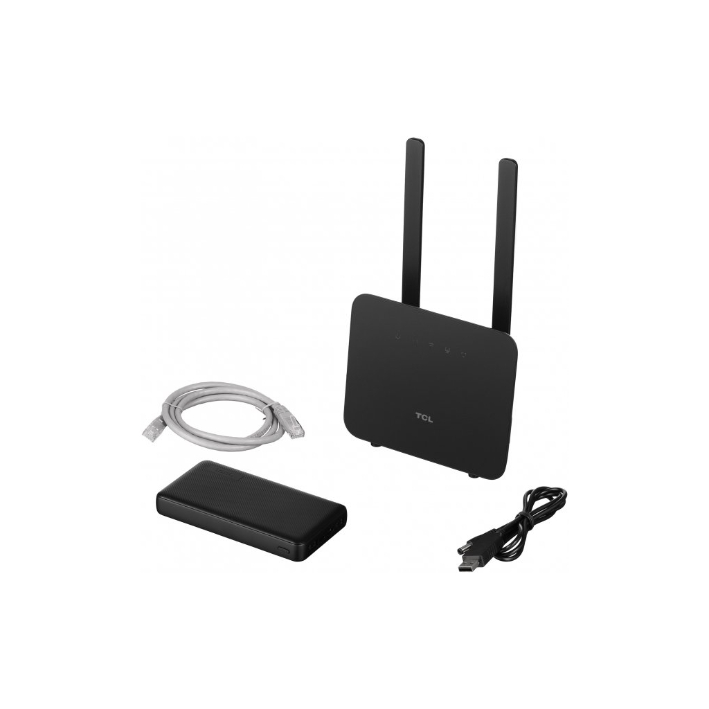 Маршрутизатор TCL LINKHUB 4G LTE Wi-Fi (HH42CV2)+Powerbank 15000мАгод+USB кабе (688130251228)