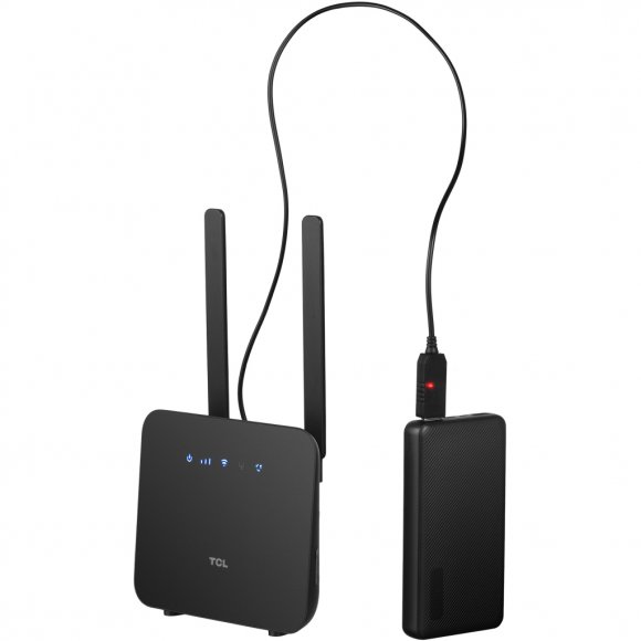 Маршрутизатор TCL LINKHUB 4G LTE Wi-Fi (HH42CV2)+Powerbank 15000мАгод+USB кабе (688130251228)