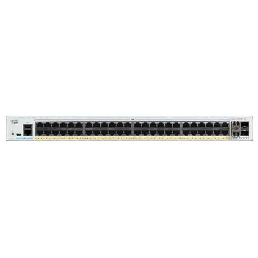 Комутатор мережевий Cisco C1000-48T-4G-L