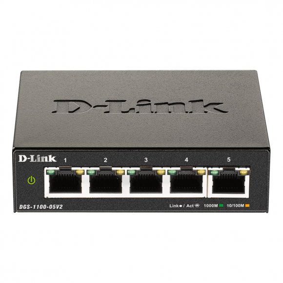 Комутатор мережевий D-Link DGS-1100-05V2/E