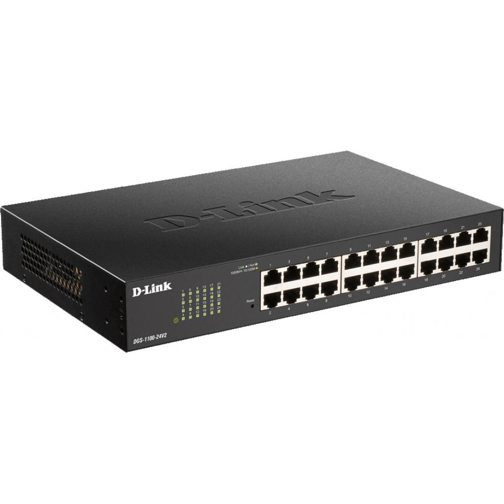 Комутатор мережевий D-Link DGS-1100-24V2