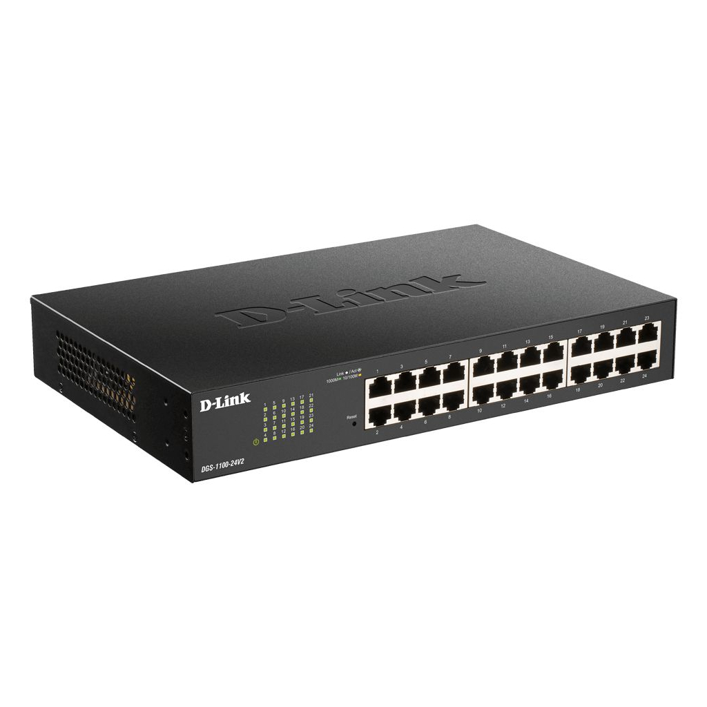 Комутатор мережевий D-Link DGS-1100-24V2/E