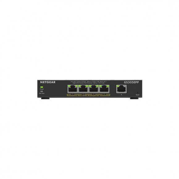 Комутатор мережевий Netgear GS305EPP-100PES