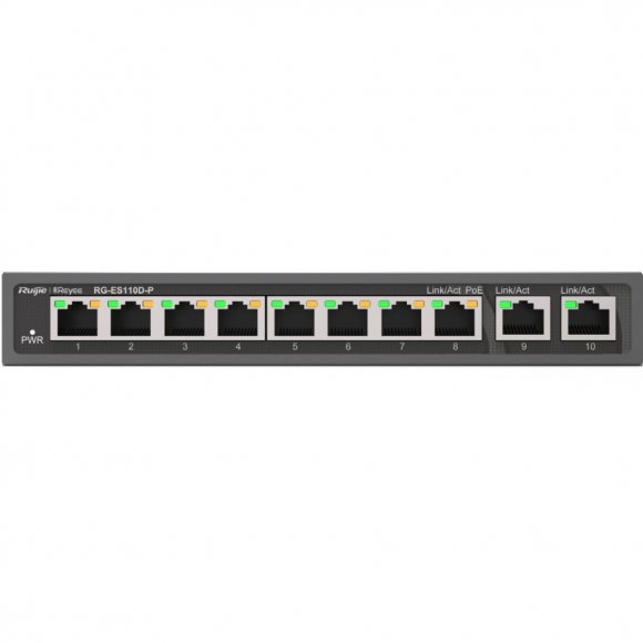 Комутатор мережевий Ruijie Networks RG-ES110D-P