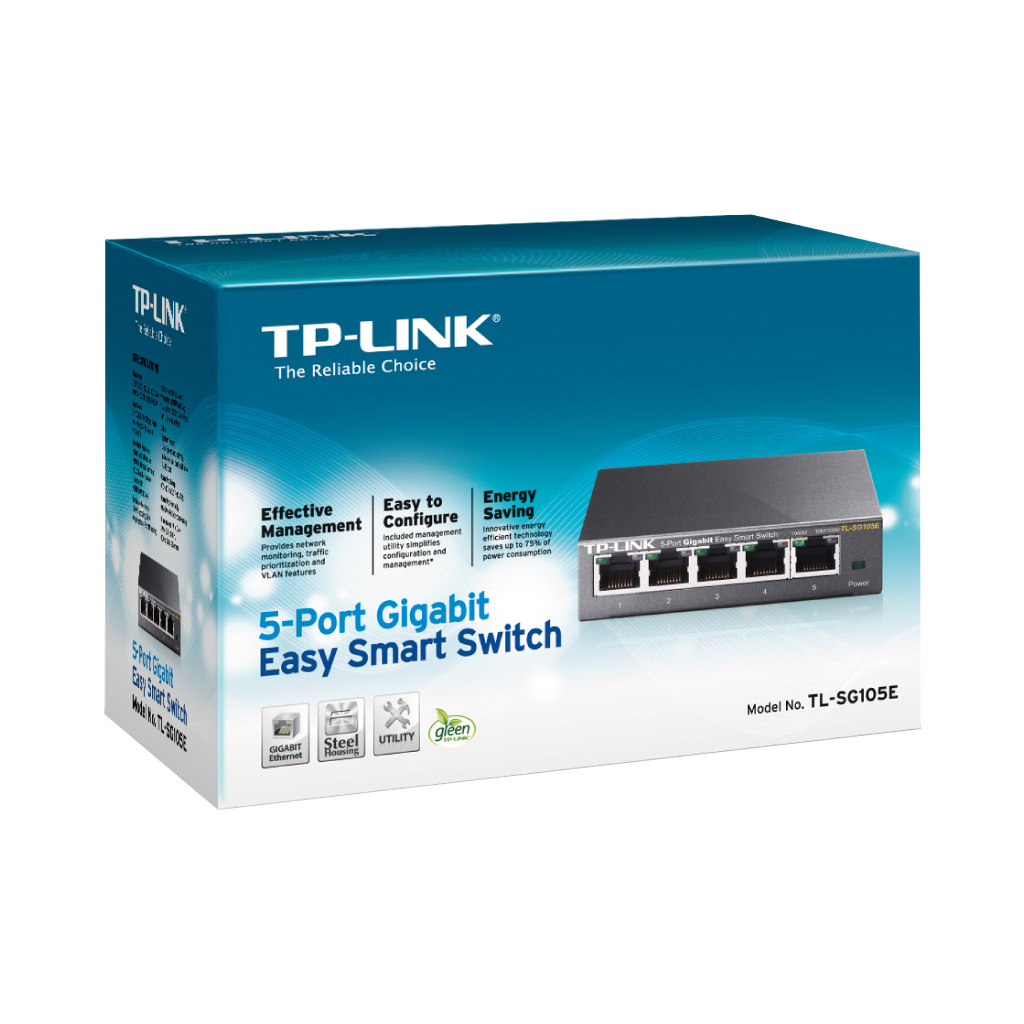 Комутатор мережевий TP-Link TL-SG105E