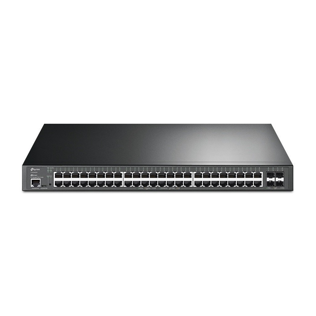 Комутатор мережевий TP-Link TL-SG3452X 48xGE 4x10GE/SFP+ L2 JetStream 19" 1U (TL-SG3452X)