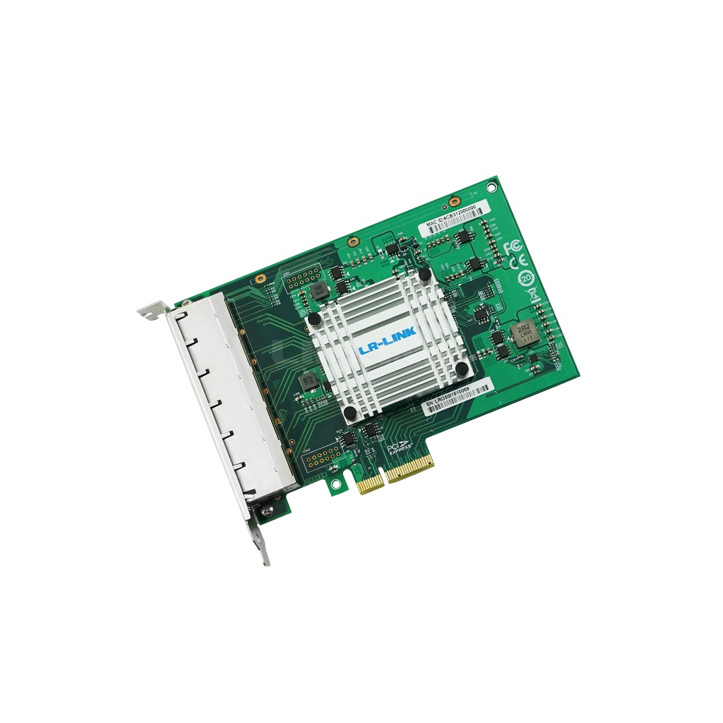 Мережева карта LR-Link 6x1GB RJ45 4xPCIE Intel I350 (LRES2006PT)