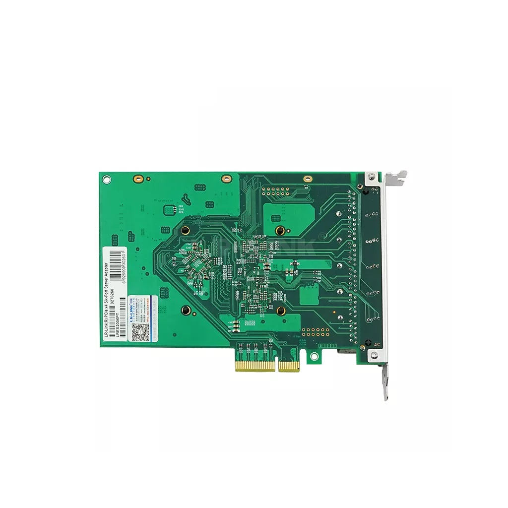 Мережева карта LR-Link 6x1GB RJ45 4xPCIE Intel I350 (LRES2006PT)