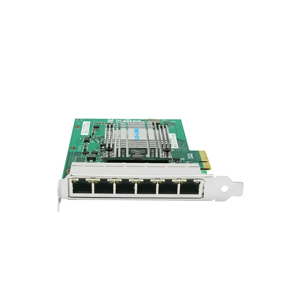 Мережева карта LR-Link 6x1GB RJ45 4xPCIE Intel I350 (LRES2006PT)