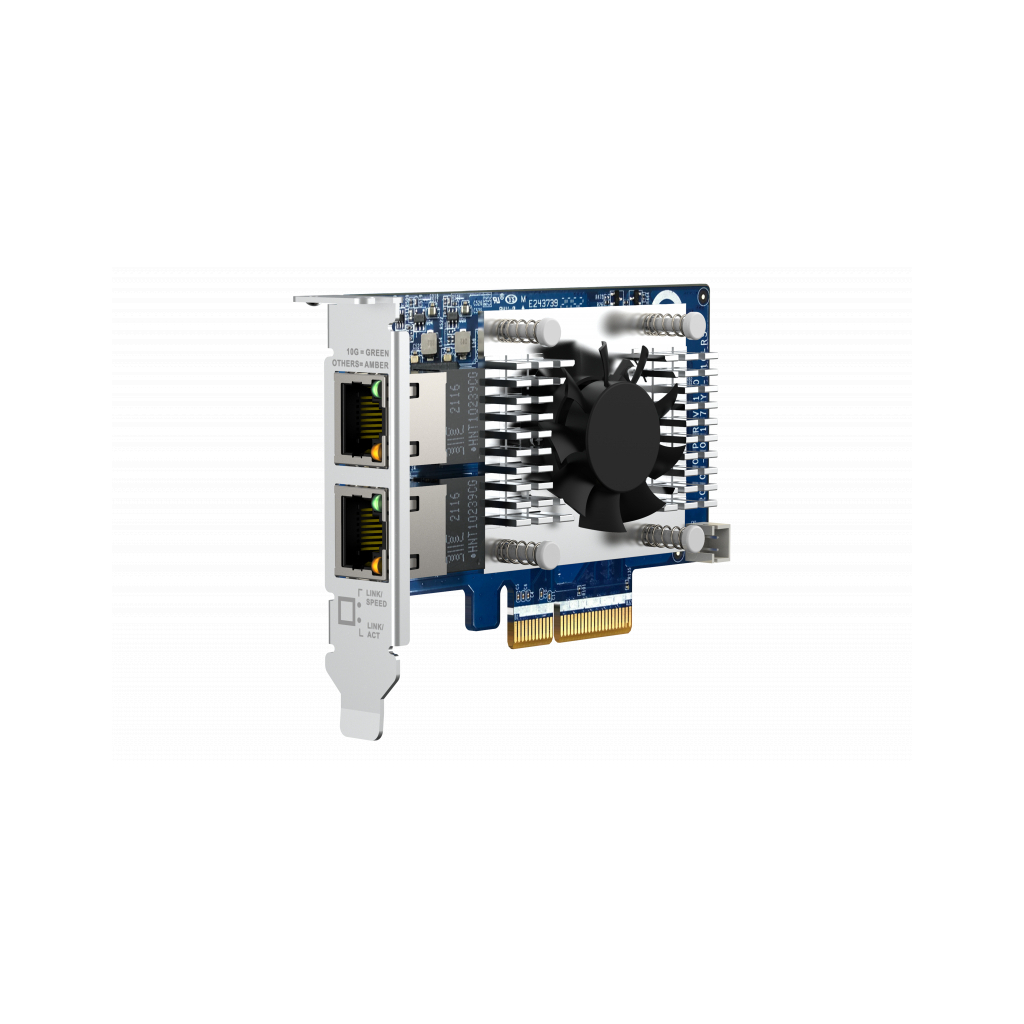 Мережева карта 2x10GbE PCIe Gen3 x4 QNap (QXG-10G2TB)