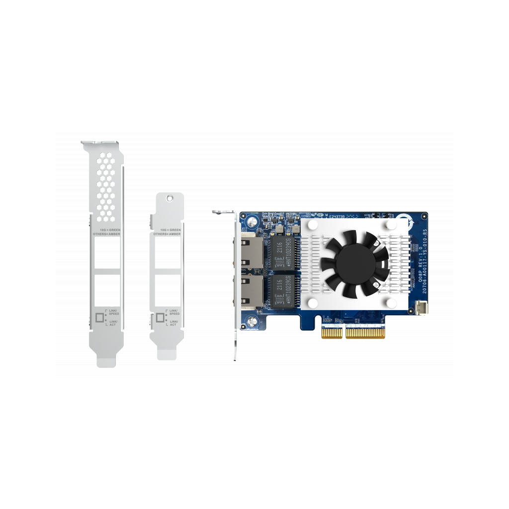 Мережева карта 2x10GbE PCIe Gen3 x4 QNap (QXG-10G2TB)