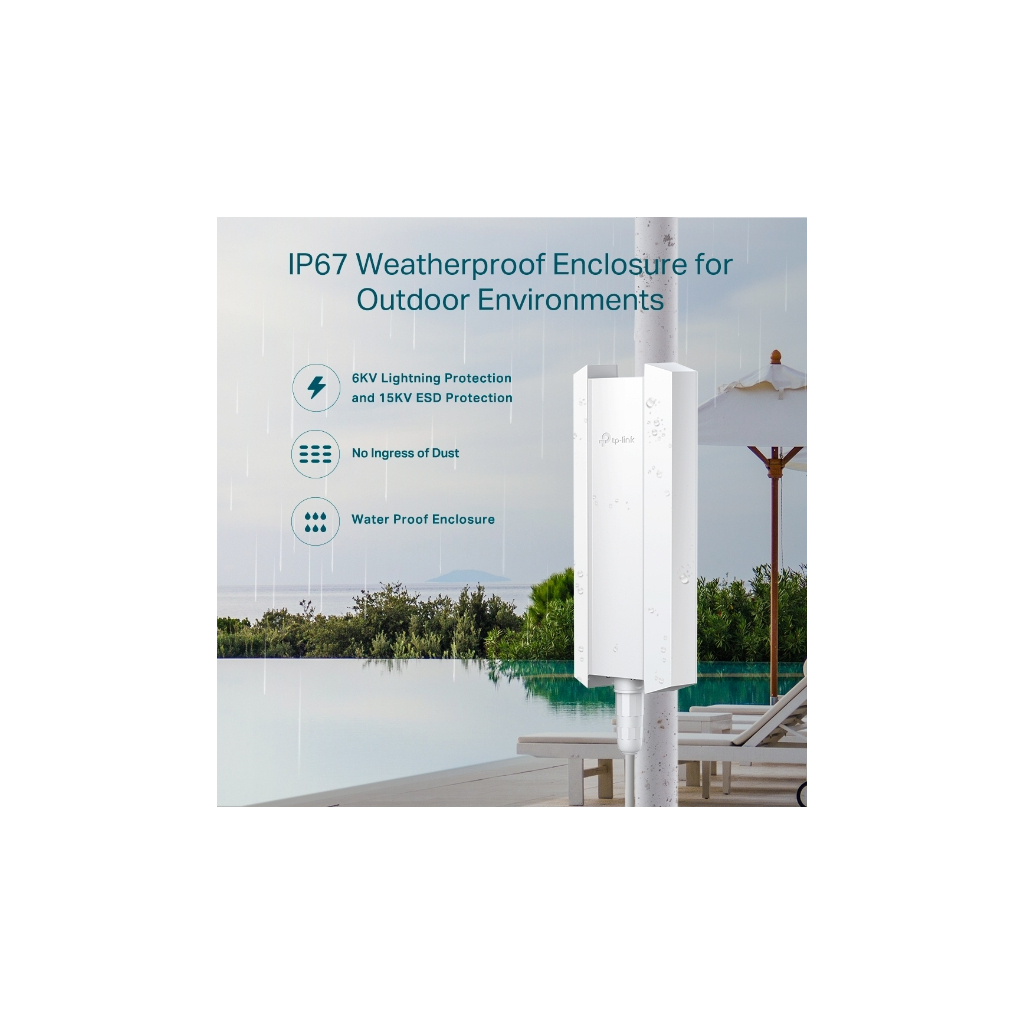 Точка доступу Wi-Fi TP-Link EAP610-OUTDOOR