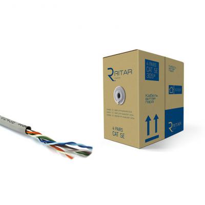 Кабель мережевий Ritar UTP 305м КВП (4*2*0,50) mark 4Р 24AWG [СCA] (03490)