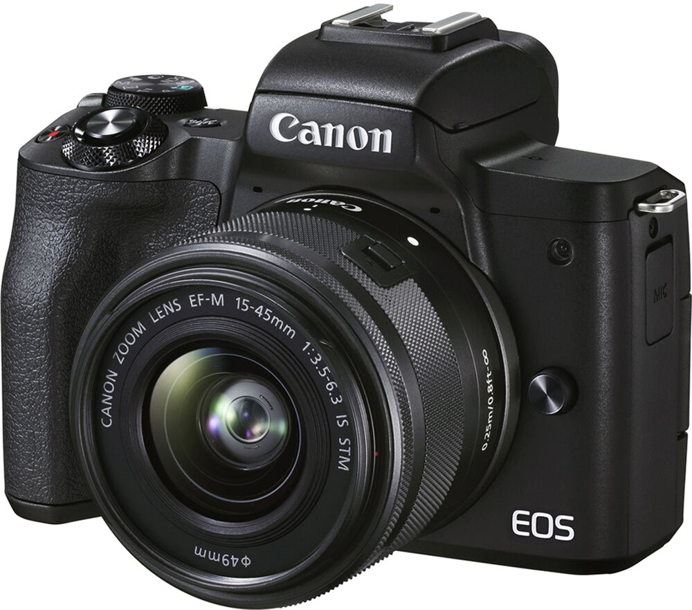 Цифрова камера Canon EOS M50 Mk2 + 15-45 IS STM Kit Black (4728C043)