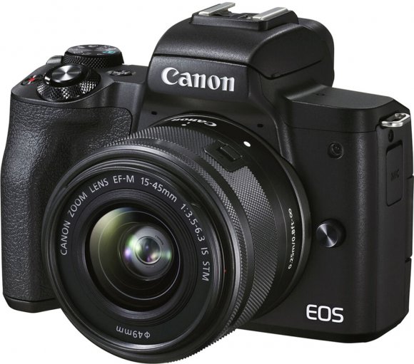 Цифрова камера Canon EOS M50 Mk2 + 15-45 IS STM Kit Black (4728C043)