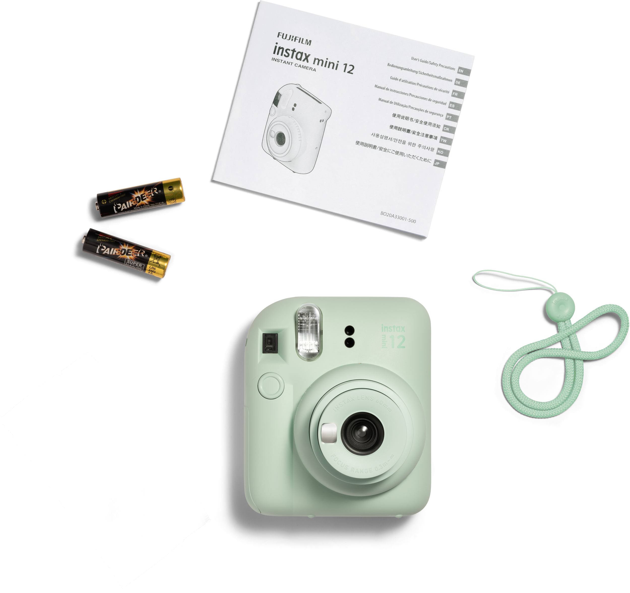 Камера миттєвого друку Fuji INSTAX MINI 12 Mint Green