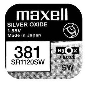 Батарейка Maxell SR1120SW 1PC EU MF