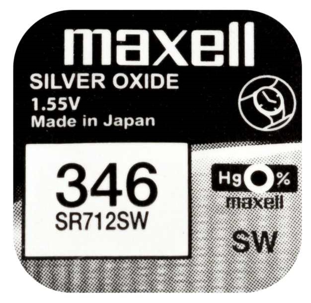 Батарейка Maxell SR712SW 1PC EU MF