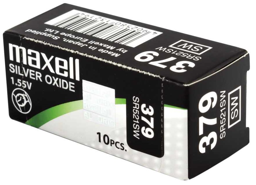 Батарейка Maxell SR521SW 1PC EU MF