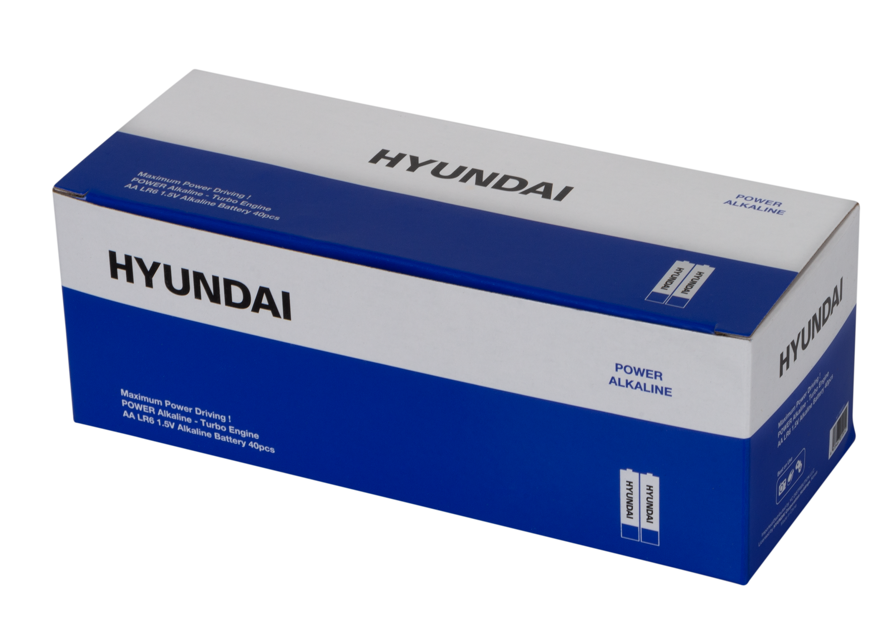 Батарейка Hyundai LR6 AA Shrink 2 Alkaline