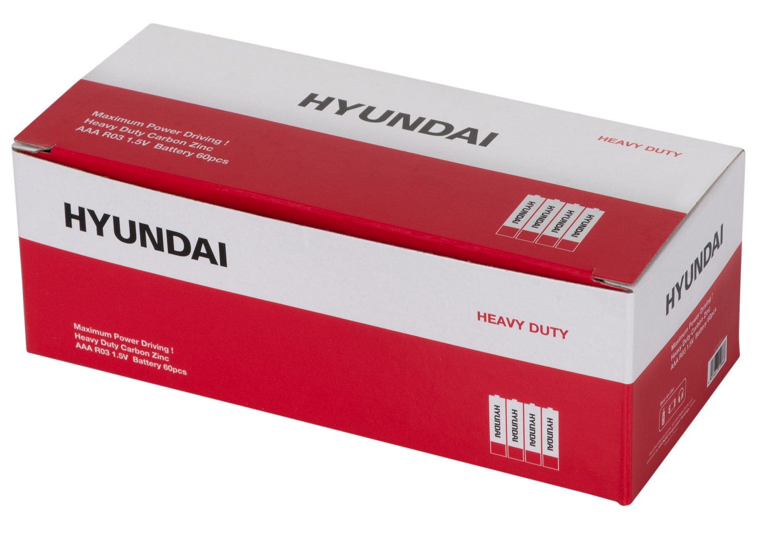 Батарейка HYUNDAI R03 AAA Shrink 4 Heavy Duty