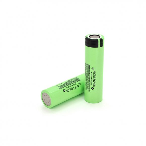 Акумулятор 18650 Li-Ion NCR18650B TipTop, 3400mAh, 6.8A, 4.2/3.6/2.5V, green, OEM Panasonic (NCR18650B)