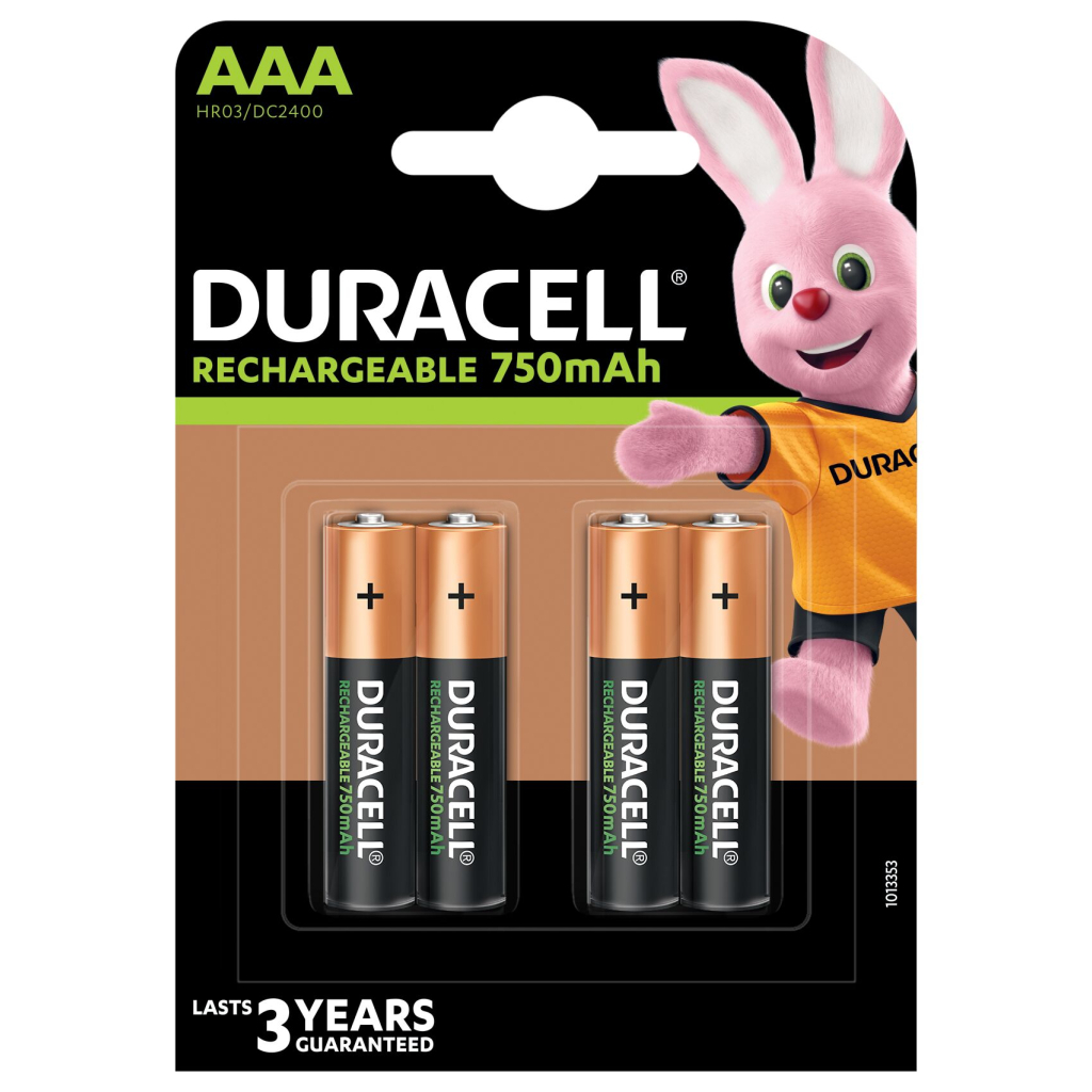 Акумулятор Duracell AAA HR03 750mAh * 4 (5007331)