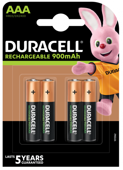 Акумулятор Duracell HR03 (AAA) 900mAh уп. 4шт.