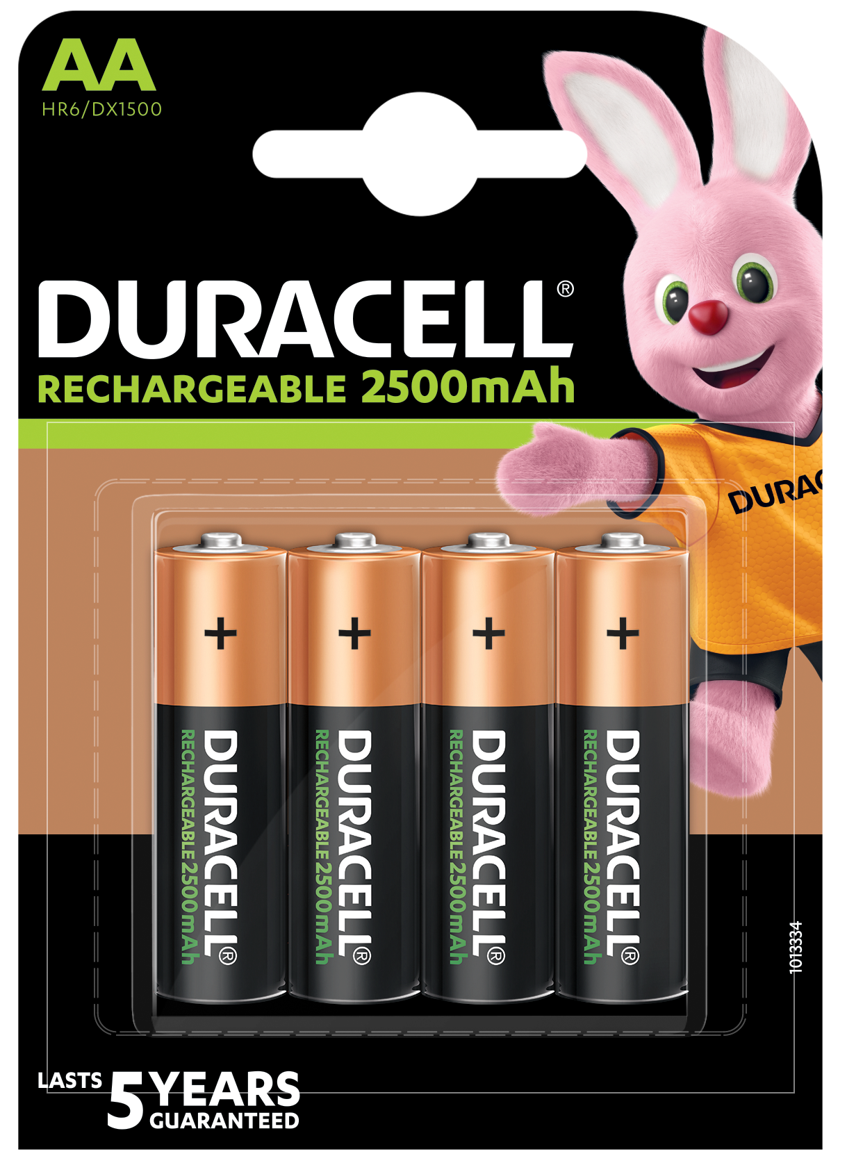 Акумулятор Duracell HR6 (AA) 2500 mAh уп. 4шт.