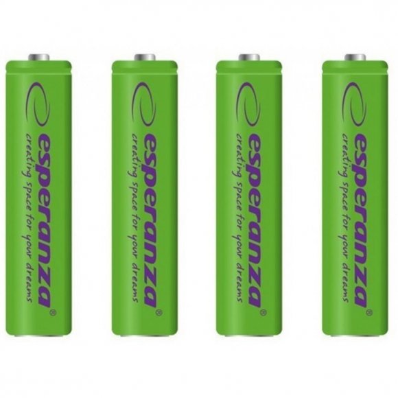 Акумулятор Esperanza AA 2000mAh Ni-MH * 4 green (EZA104G)