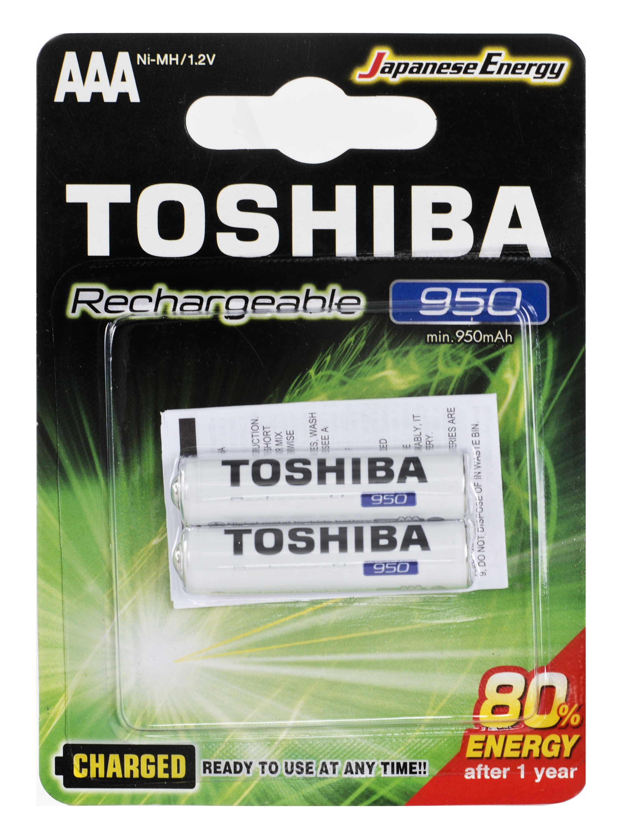 Акумулятор Toshiba TNH-03GAE (AAA 950mAh x 2 pcs)