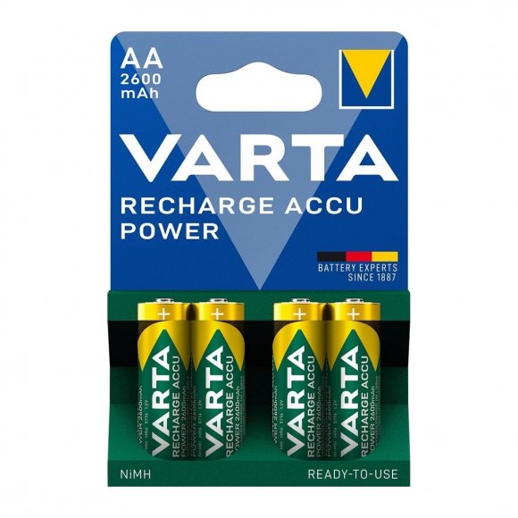 Акумулятор Varta AA 2600mAh * 4 (05716101404)