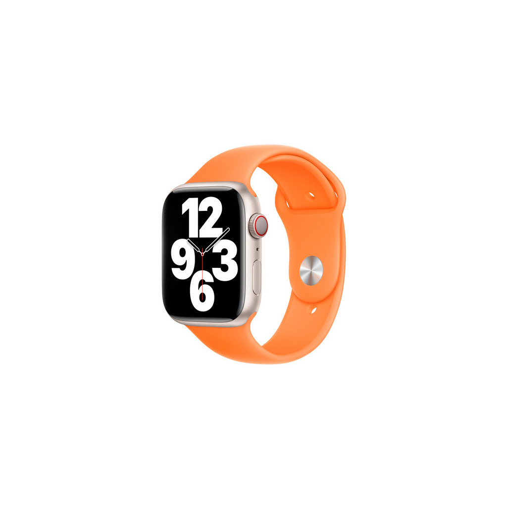 Ремінець до смарт-годинника Apple 45mm Bright Orange Sport Band (MR2R3ZM/A)