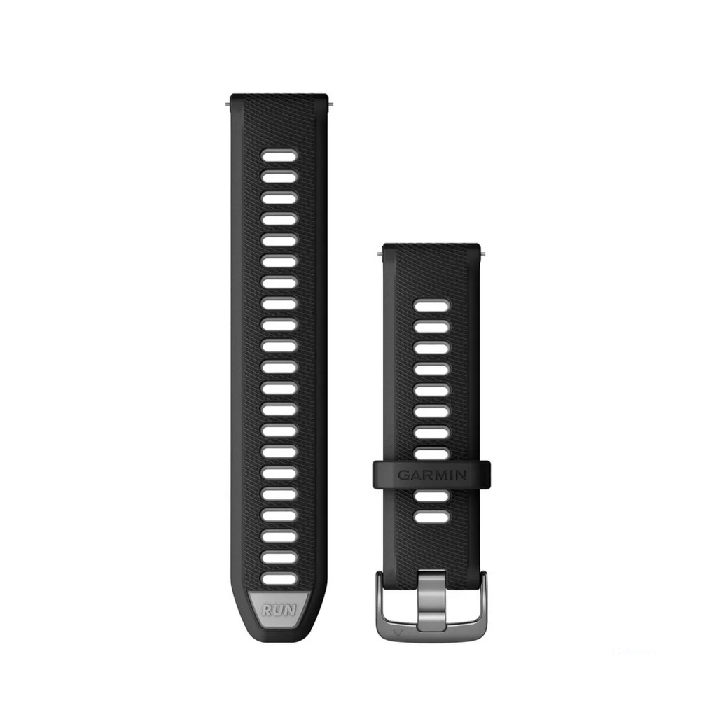 Ремінець до смарт-годинника Garmin Replacement Band, Forerunner 265, Black, 22mm (010-11251-A0)